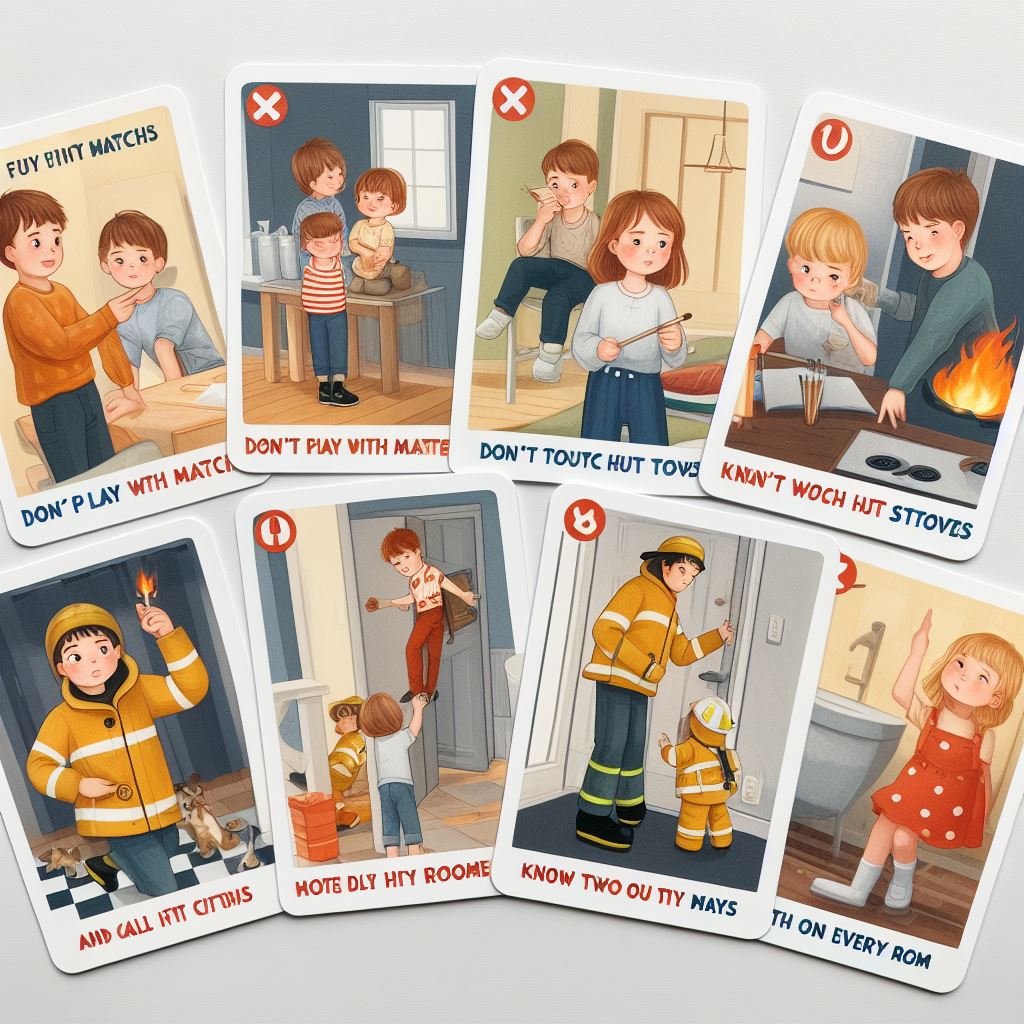 Here are 20 Fire Safety Rules for Kids
